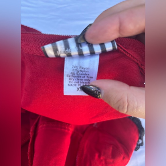 Pin Up Couture Man Eater Wiggle DressXL - Picture 8 of 8